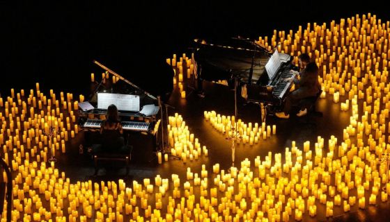 Aura Show. Музыка любви. Оркестр при свечах